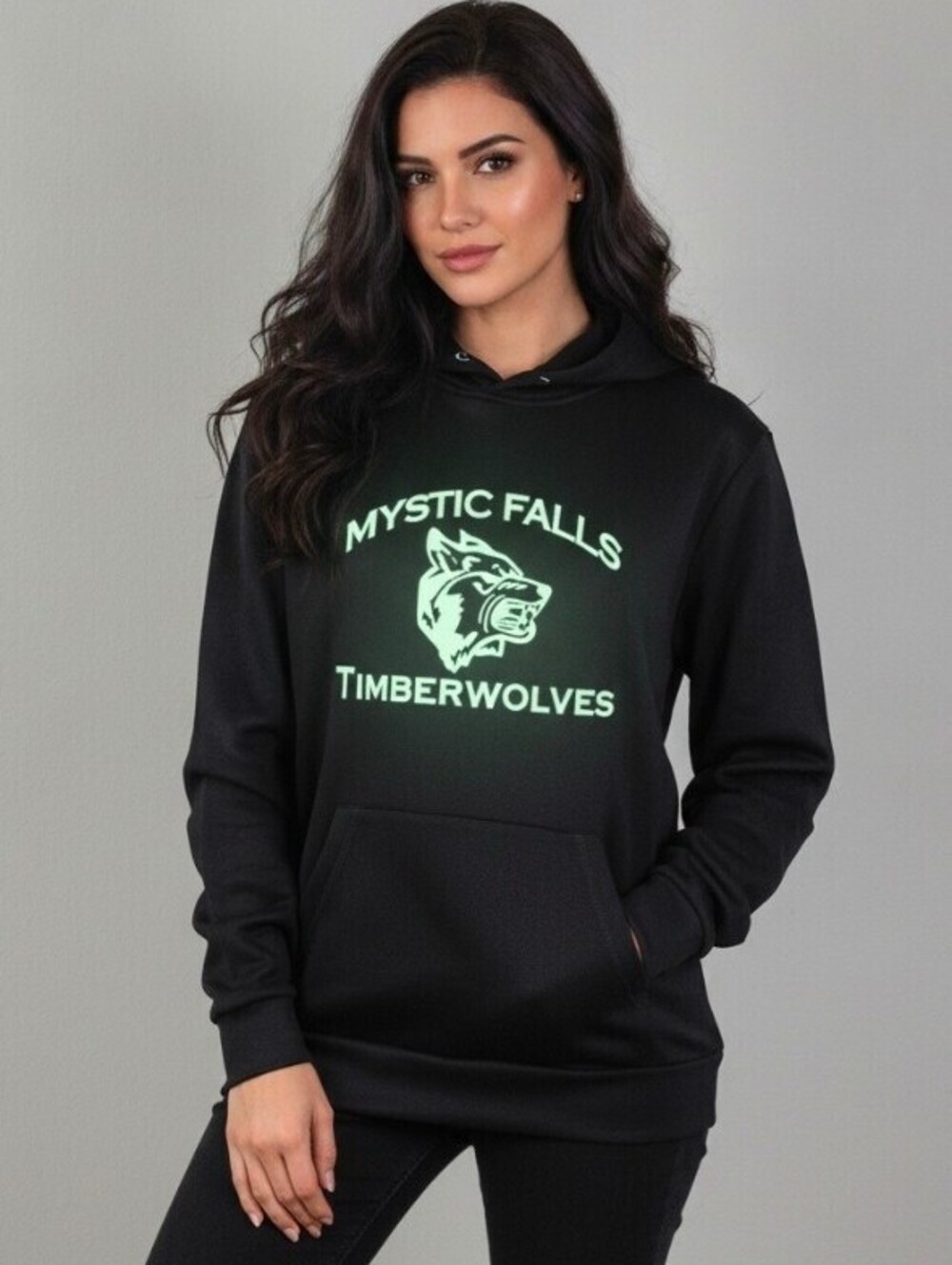 Glow in Dark NWT Small TVD The Vampire Diaries Hoodie